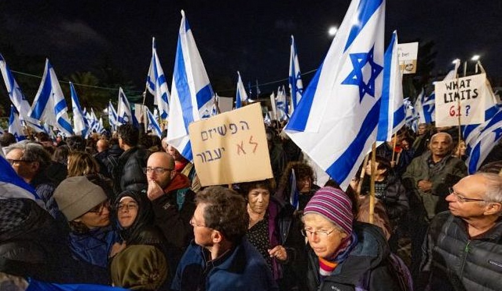 Противники судебной реформы пытались прорваться к дому Нетаньяху в Иерусалиме
