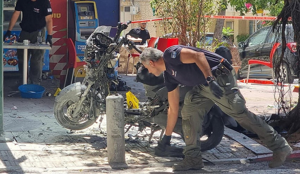 В Рамат-Гане при взрыве заминированного мотоцикла пострадали семь человек