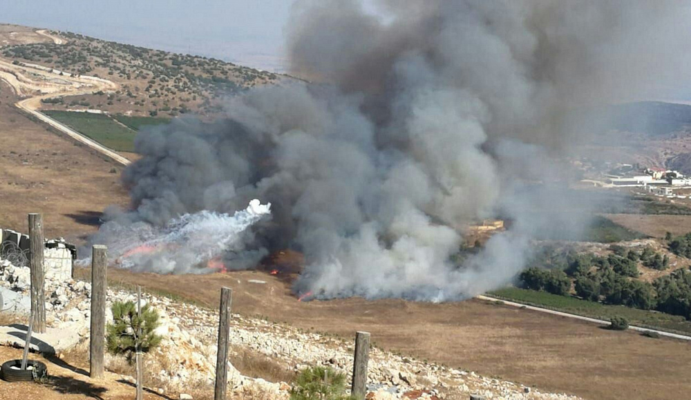 Израиль подвергся ракетному обстрелу со стороны Ливана и нанес ответный удар