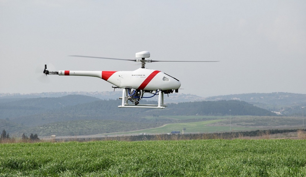 Израильская компания Steadicopter представила первый беспилотный вертолет с гибридным двигателем