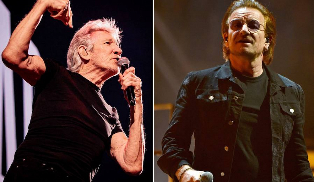 Роджер Уотерс раскритиковал фронтмена U2 Боно за поддержку Израиля