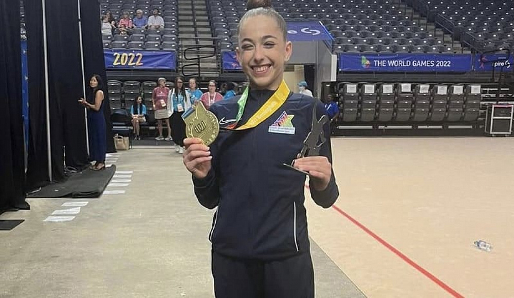 Дарья Атаманова завоевала «бронзу» в многоборье на ЧМ по художественной гимнастике