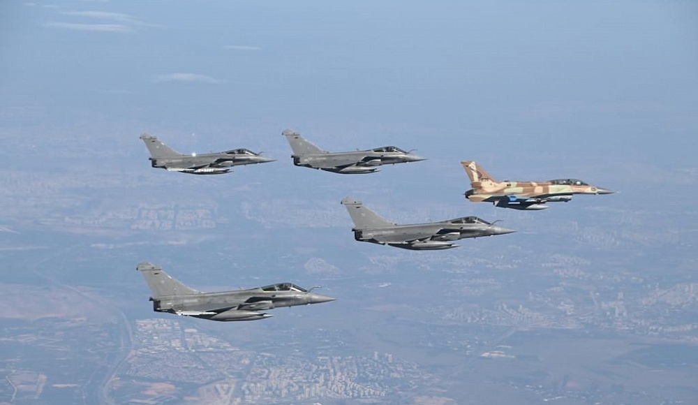 Израиль и Франция провели совместные учения ВВС