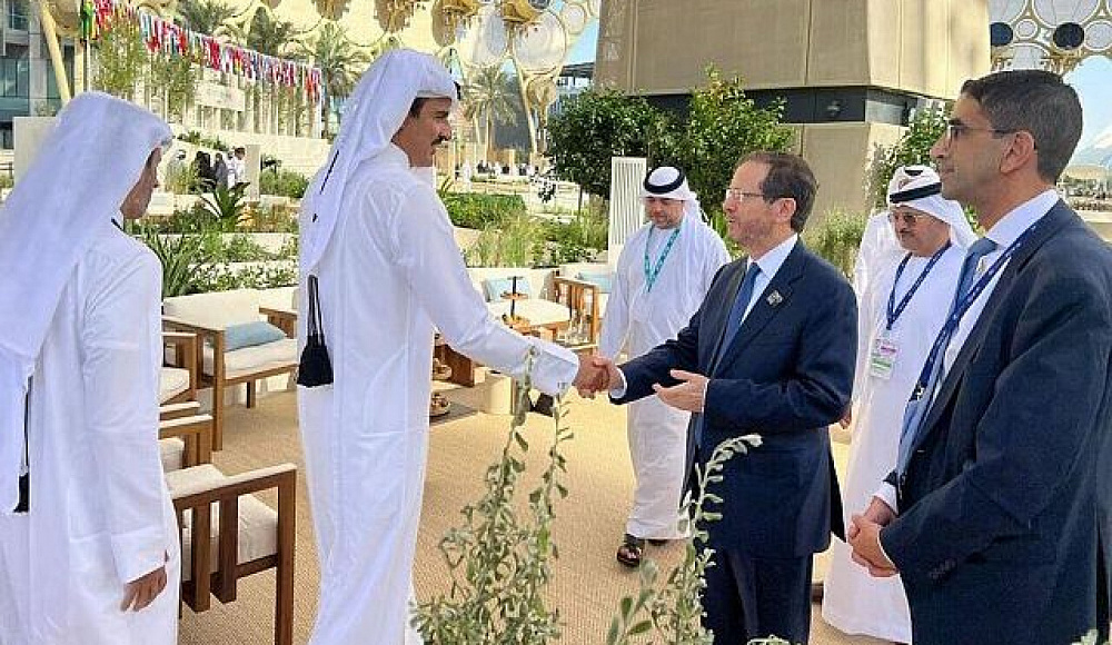 Президент Израиля встретился в Дубае с эмиром Катара и королем Великобритании