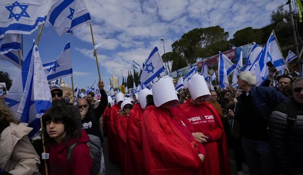 На протесты против судебной реформы в Израиле вышли 400 тысяч человек