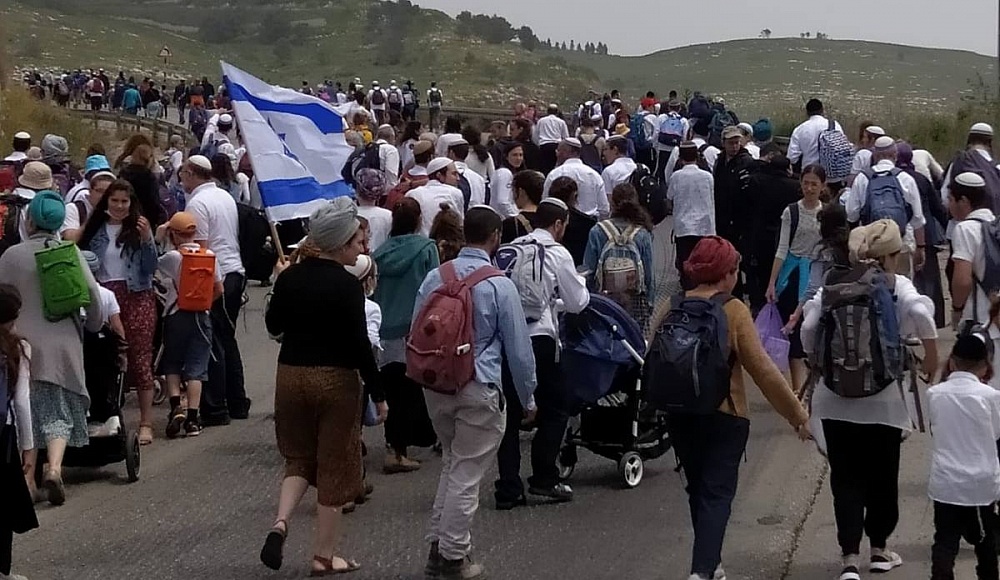 В Израиле марш протеста к форпосту Хомеш собрал более 20 000 человек