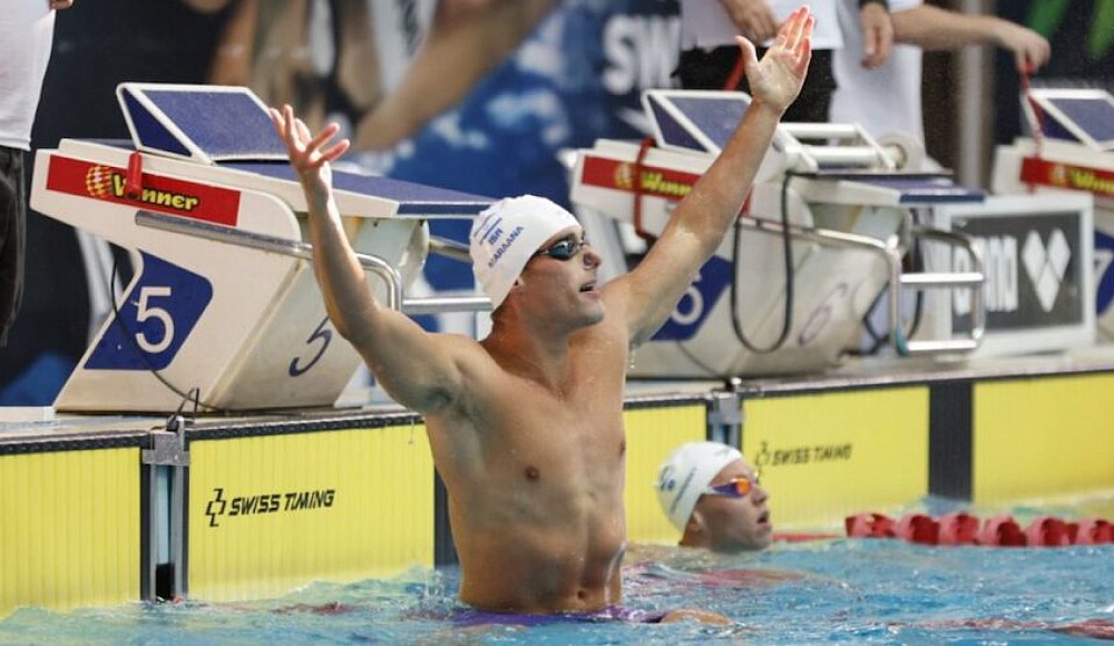 Пловец Адам Мараана повторил рекорд Израиля и завоевал путевку на Олимпиаду
