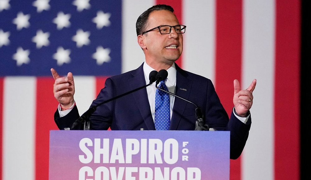 Демократ Джош Шапиро победил крайне правого республиканца на выборах губернатора Пенсильвании