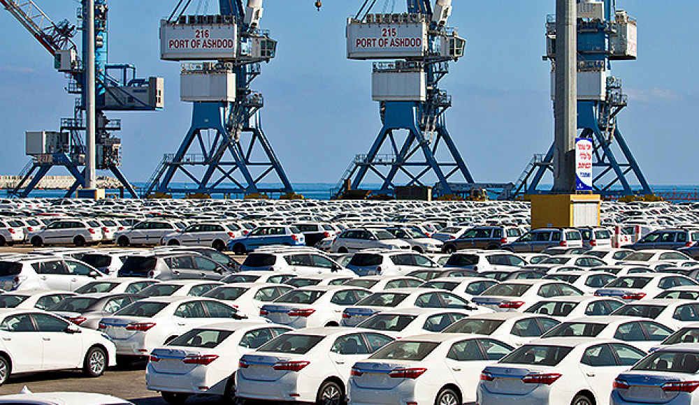 Carzone: импорт автомобилей в Израиль снизился на 80%